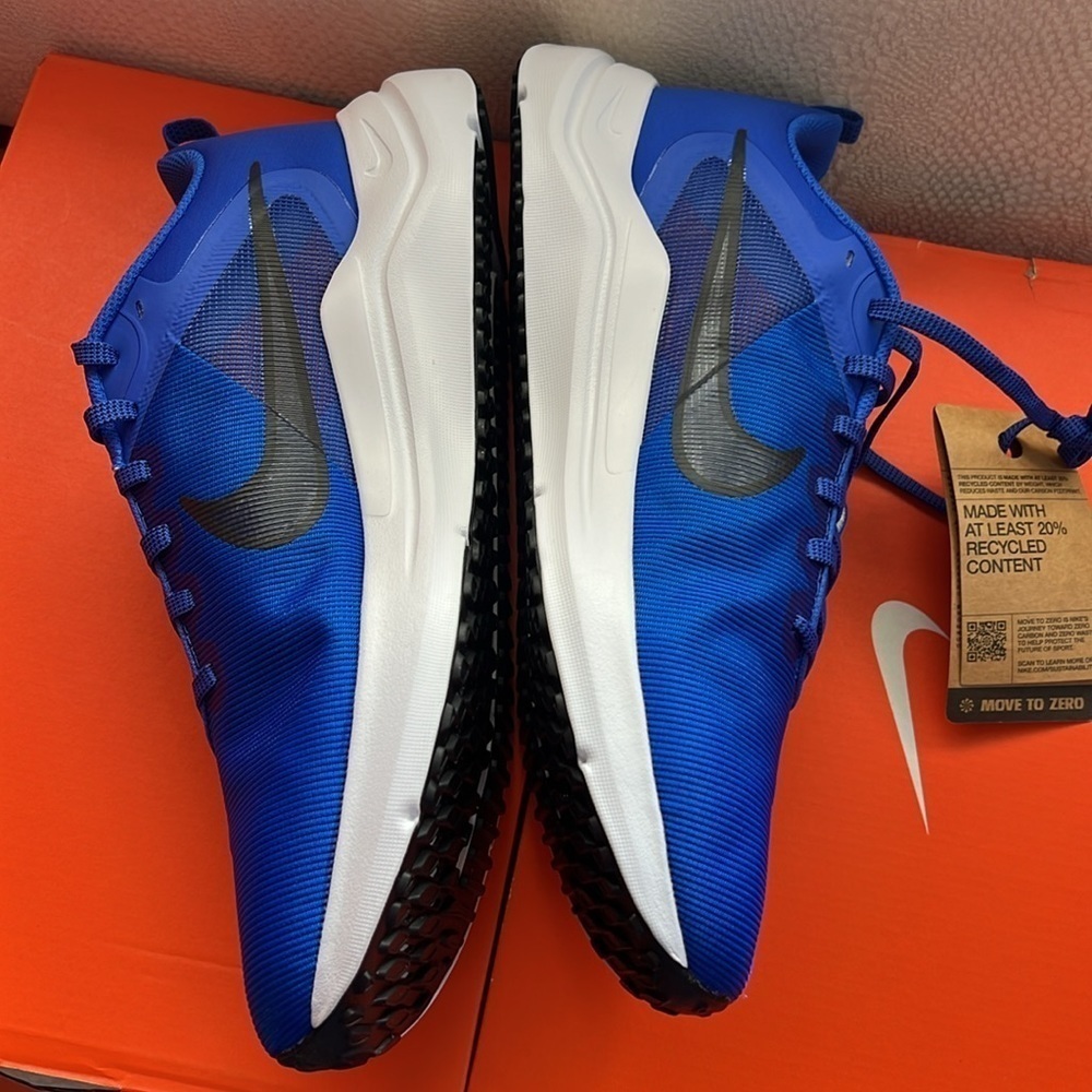 Nike Men's Downshifter 12 Race Blue Running Shoes - Picture 4 of 5